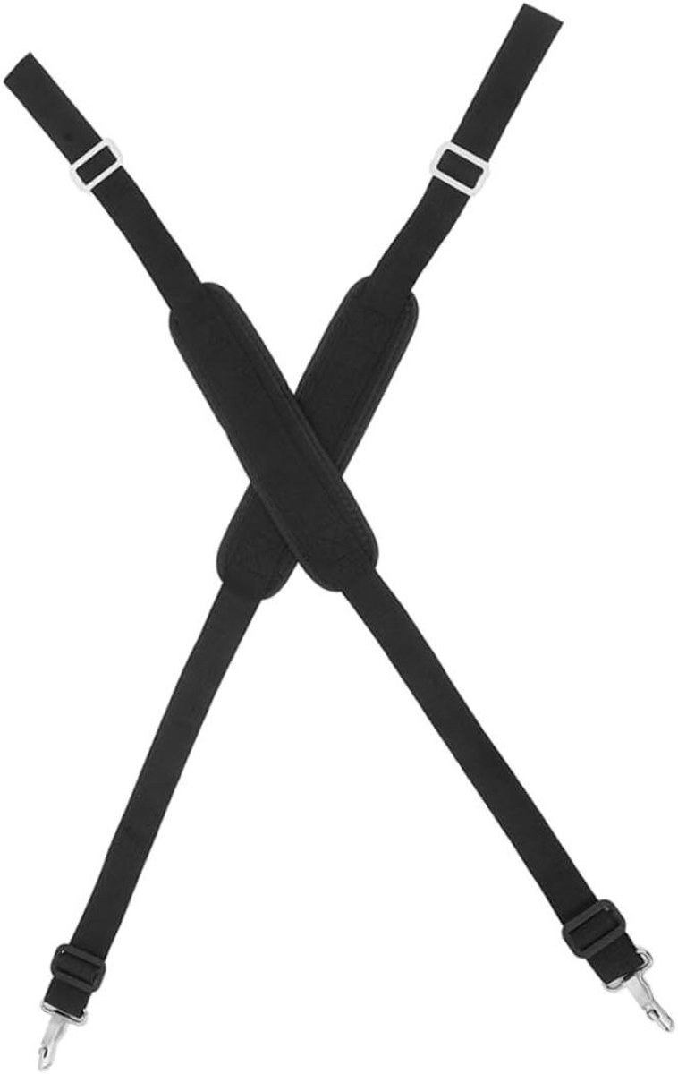 Verstelbare Tassenriemen - Rugzakriemen Vervanging - Landbouw Apparatuur - Verdikt Oxford Doek - 91 cm - Zwart