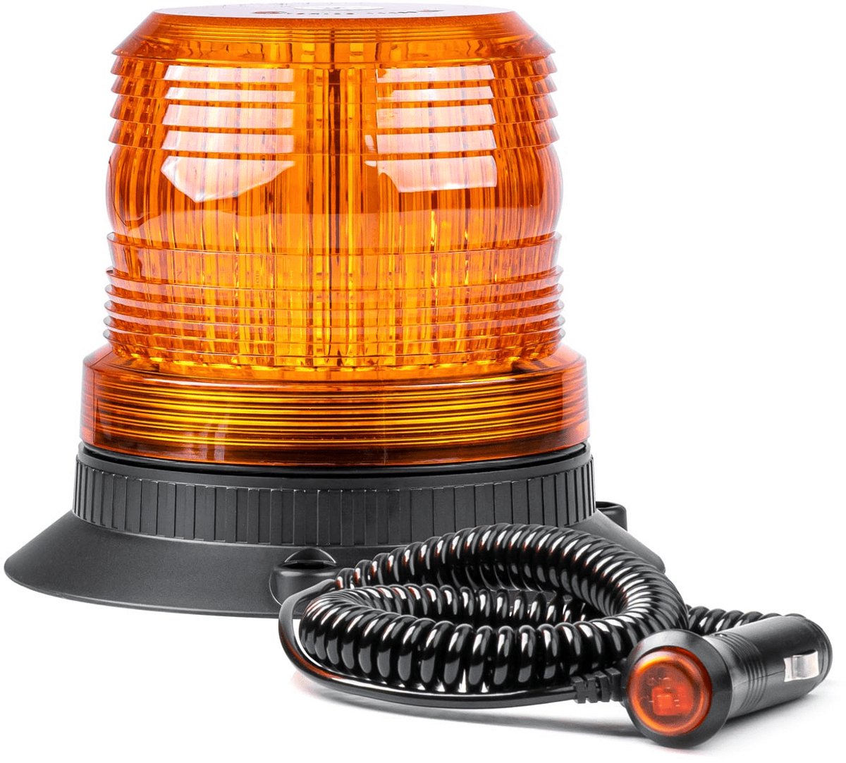 AMiO LED Zwaailicht Noodverlichting met Magneet 80LED 12/24V Oranje