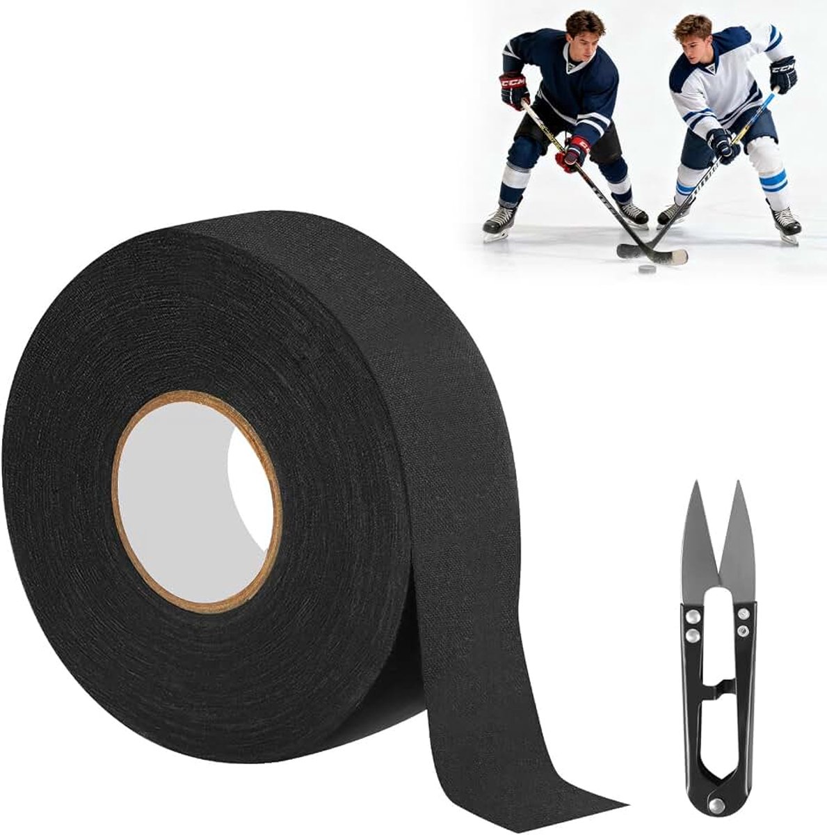 82 ft antislip griptape, zelfklevende antislip sporttape voor ijshockey, golf, tennis, squash, badminton, honkbal, springtouw | Antislip zelfklevende sportdoekbanden voor ijshockeygolf, tennis, squash, badminton, honkbal springtouw