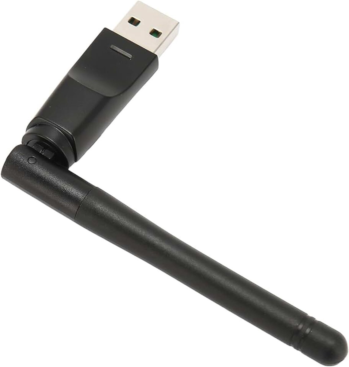 USB WiFi-adapter, 150 Mbps Draadloze Netwerkadapter met Geïntegreerde Antenne met Hoge Versterking voor Desktop Laptop
