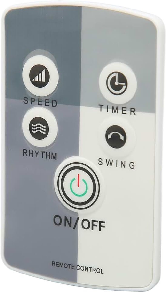 Light Fan Remote Bedieningselementen Gemakkelijke Toegang met Gevoelige Knoppen voor Fans