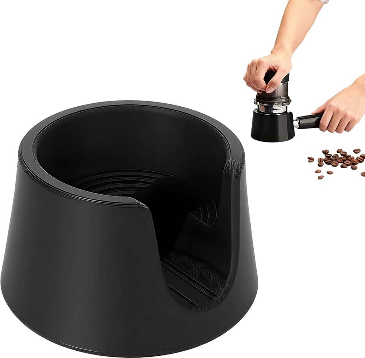 Tamperstation voor Ninja Luxe Café Premier ES601EU & ES701EU – robuuste houder met zeefhouder – verbeterde tampstabiliteit & espresso-extractie – accessoires voor koffiemaker voor nauwkeurig werken