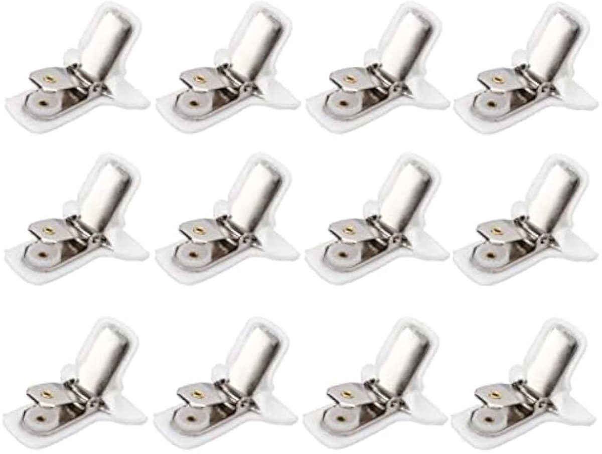 12 Stuks Dekbedclips, Witte Gewatteerde Dekbedclips, Dekbedbevestigingsclips, Lakenbevestigingsclip, Dekbedclips, Beddengoedaccessoires Om Te Voorkomen Dat Het Dekbed Naar Binnen