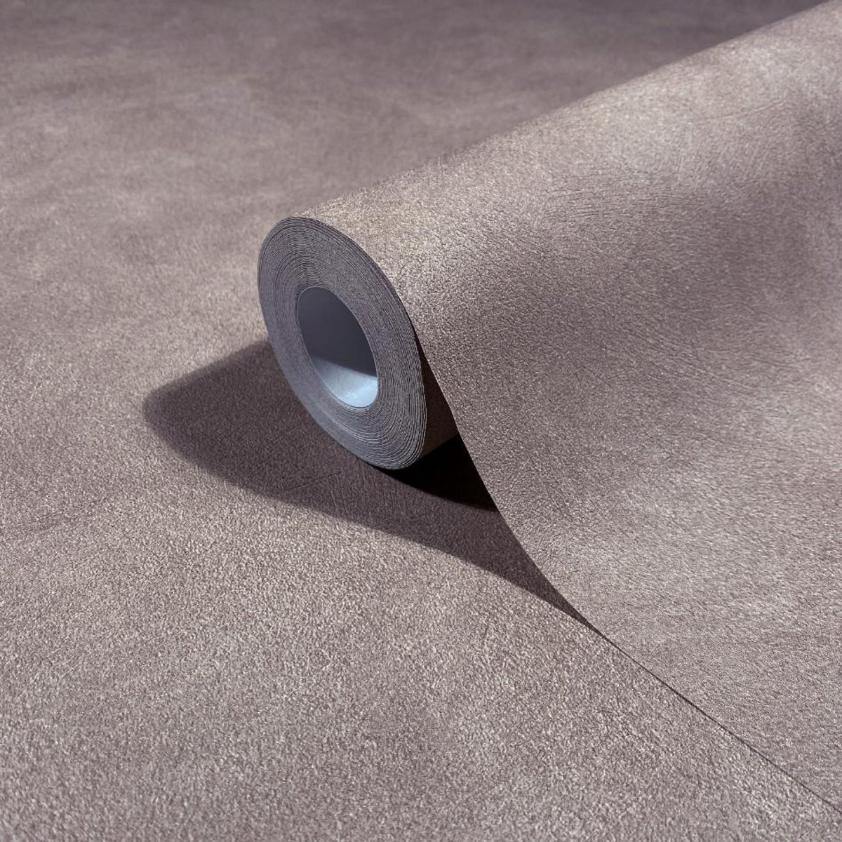Behang - Lichte Leemstuc - Subtiele Structuur - oud roze - Japandi - Vliesbehang - Woonkamer Slaapkamer - 0,53 x 10,05 M - Whisper