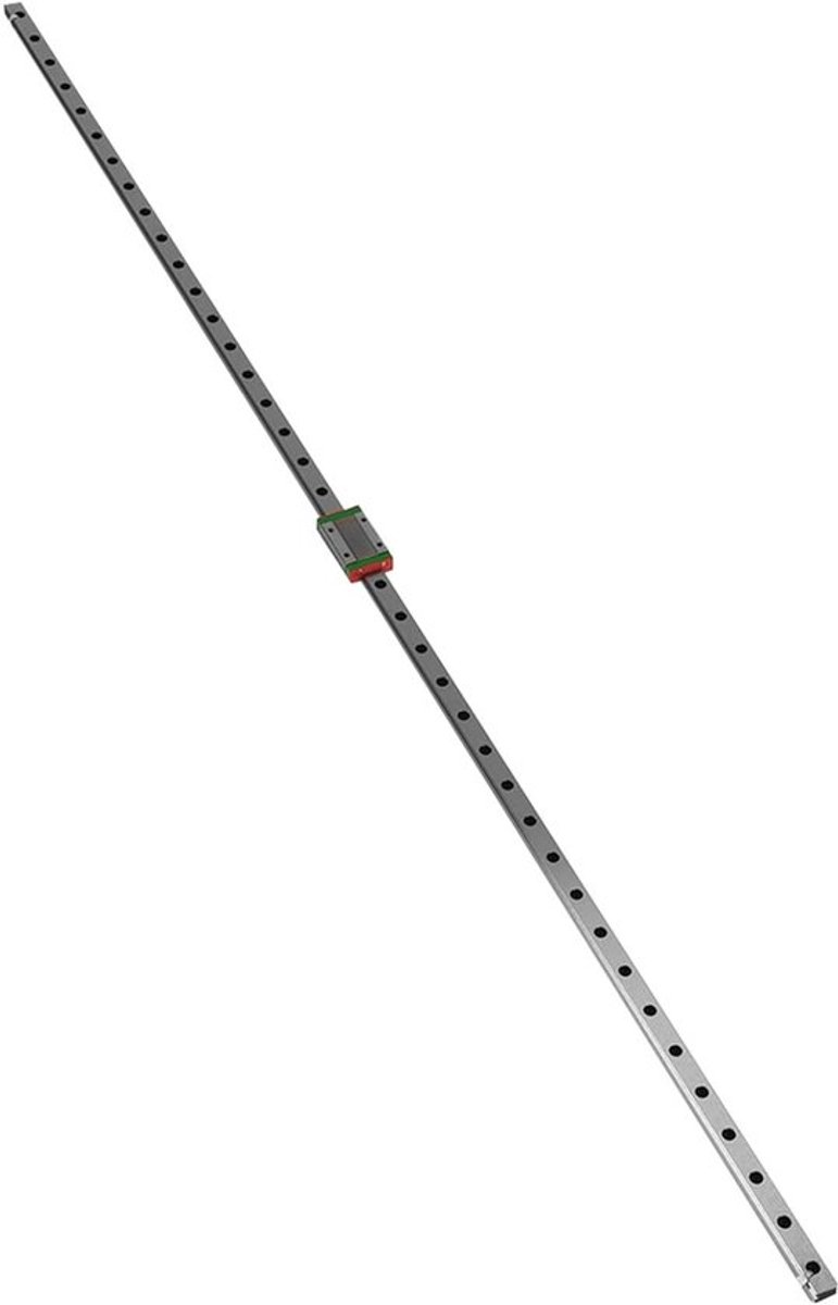 Linear Staalrail 1000mm met Grote Blok en Bolvormige Lager voor Kleine Apparaten en Lineaire Beweging