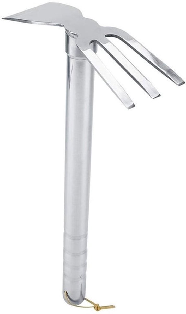 Tuingereedschap met comfortabel handvat - Klauwhark - Lichtgewicht - Duurzaam - Cultivatiegereedschap - Afmeting 39 cm x 22 cm - Tuingereedschapset