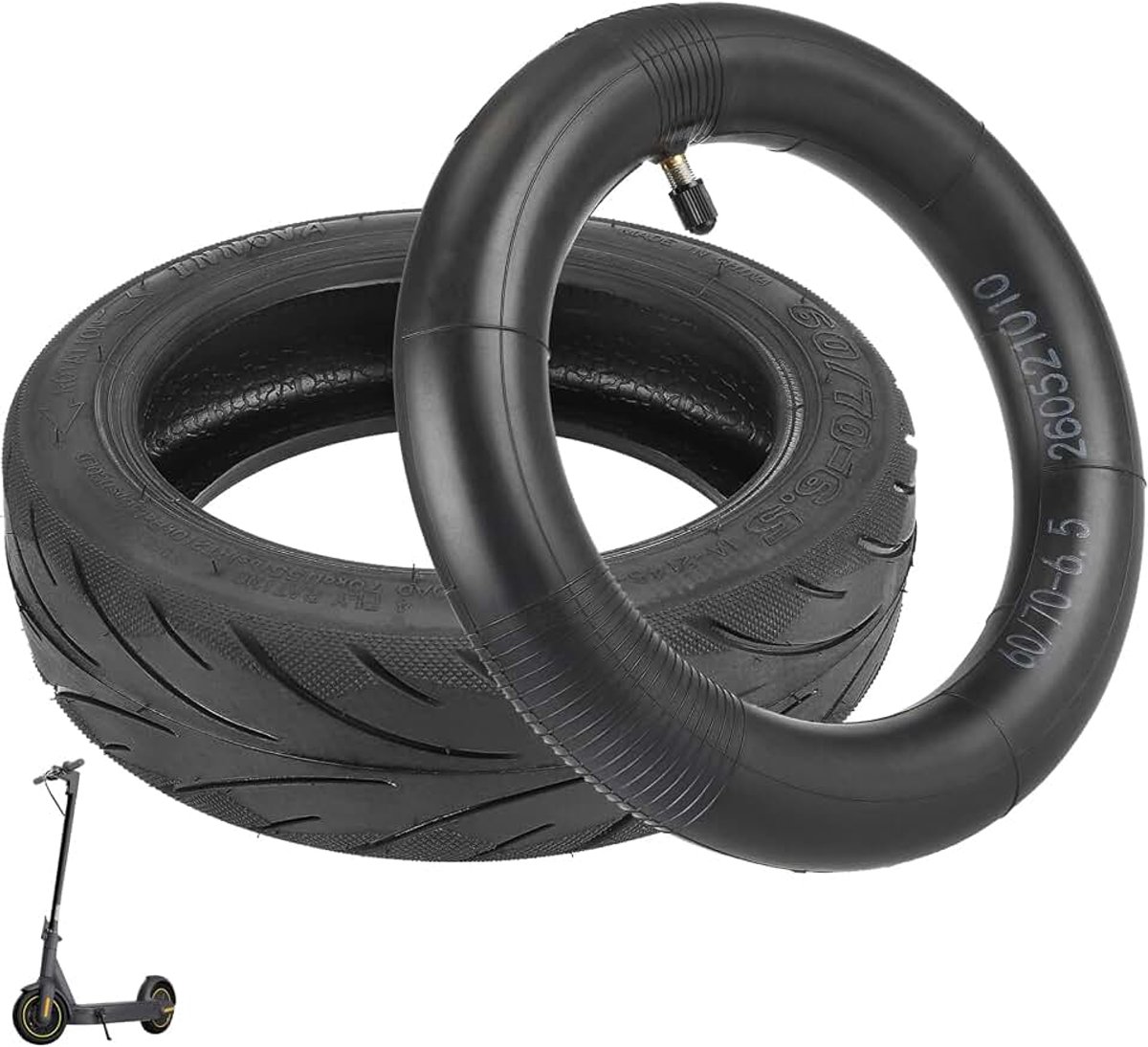 Banden 60 70-6.5 10 inch met dubbele weerstandsbuis voor Ninebot Max G30 G30D G30D2 elektrische scooter Xiaomi 5 5 Pro 5 Max elektrische step straatbanden