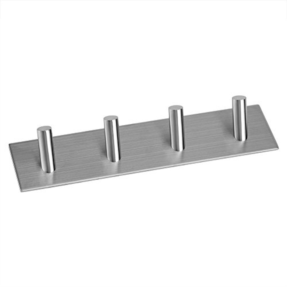 Hanger, 1 Stuks Roestvrij Staal Zilver Zelfklevende Haak Badkamer Keuken Handdoekhanger Rek Muurbevestiging voor Slaapkamers Badkamers, badjas- en Handdoekhaken