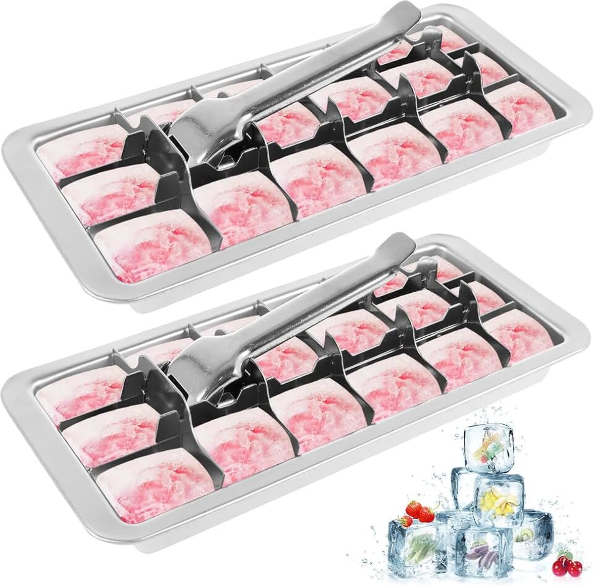 4 stuks ijsbeker Ø 10cm 200ml Edelstaal Dessertschaal Cocktail glazen Dessertschaal met voet, ijs Sundae Dessertglazen für Fruit Salat Joghurt und Fruchtpudding, für Hochzeiten, Partys(Lang)