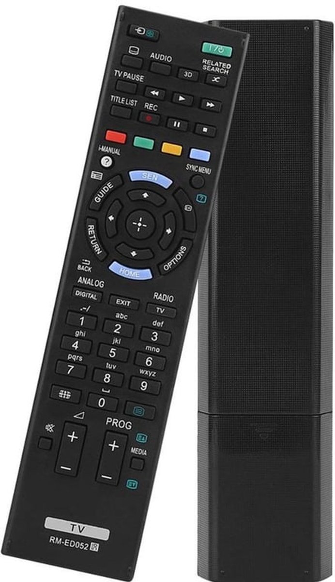 - Universele afstandsbediening - Vervanging voor Smart TV - Zwart - 10 meter bereik - Geschikt voor meerdere modellen - Eenvoudig in gebruik