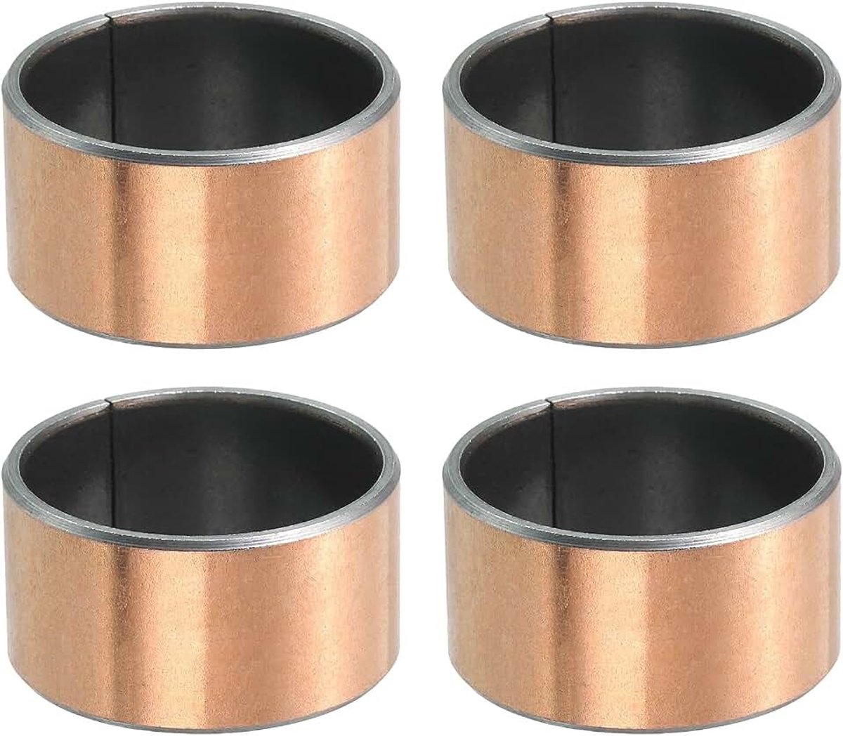 4 stuks mouwlagers 1-1/4" boring x 1-13/32" OD x 3/4" lengte glijlagers wikkelglijlagers zelfsmerende glijlagers voor schuifonderdelen van machines