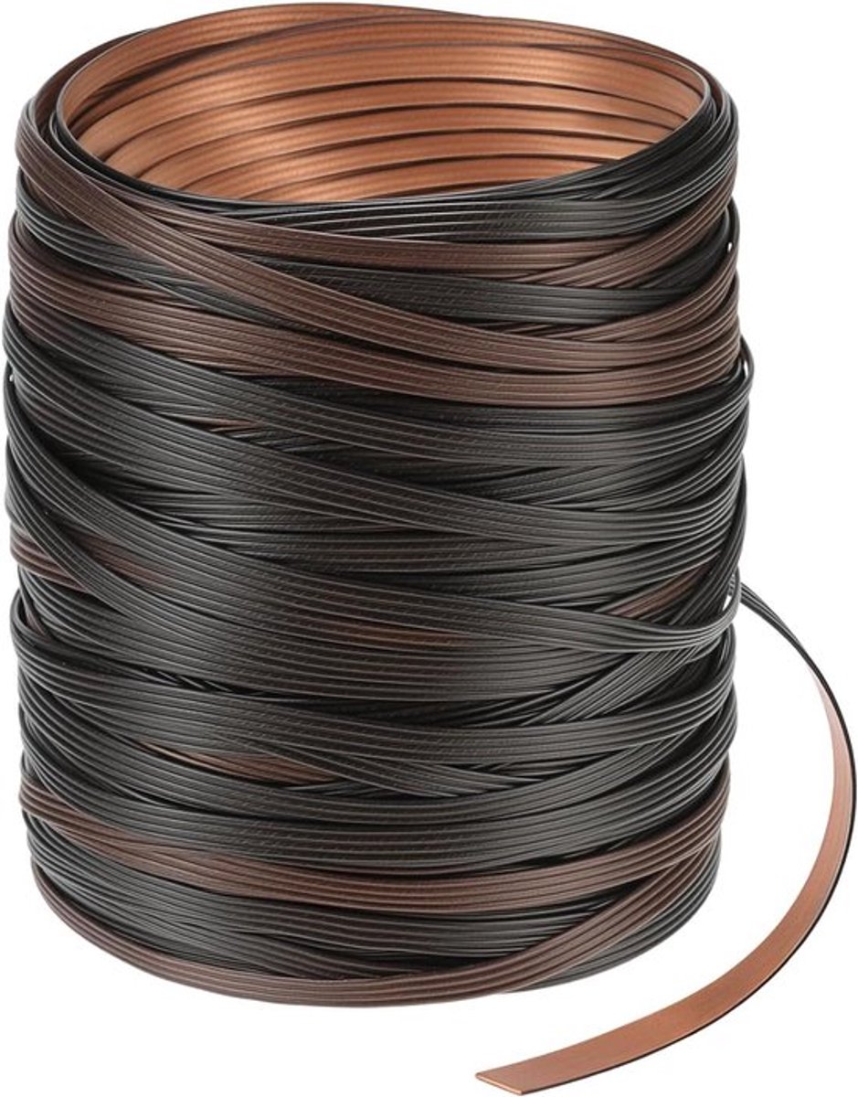 Weerbestendig Rattan Reparatiemateriaal in Koffiekleur - 0,5 kg - 53m - Voor Weven en Reparaties