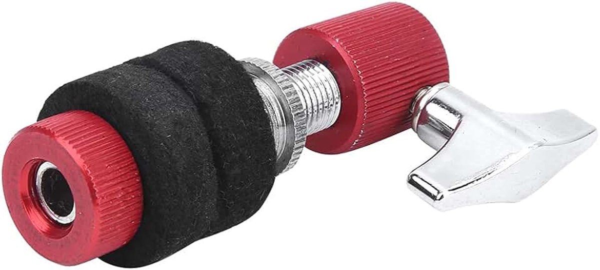 Cymbal Clutch Hi-hat Stand Post voor Hi Hat Cymbal met rood en zwart voor uw keuzes