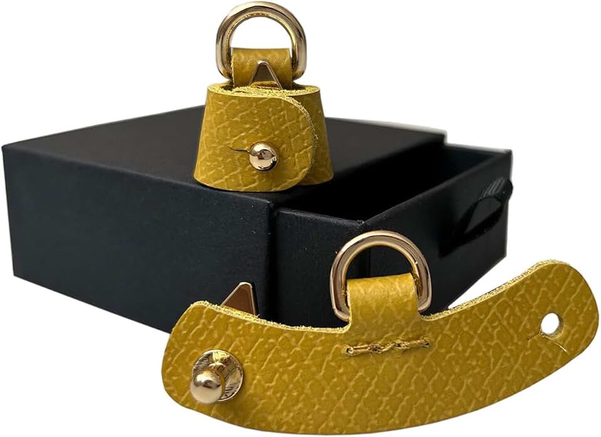 Compatibel voor Long Champ LePliagemini Pouches Schouderriem Connector en Crossbody Kit - Goud