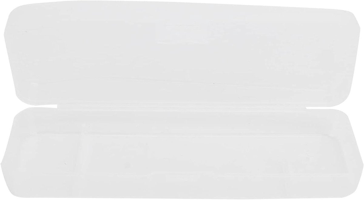 Scheermes Etui - Reisbeschermer Houder - Veilig Opbergen - Universele Pasvorm - 18 x 16 cm - Transparant
