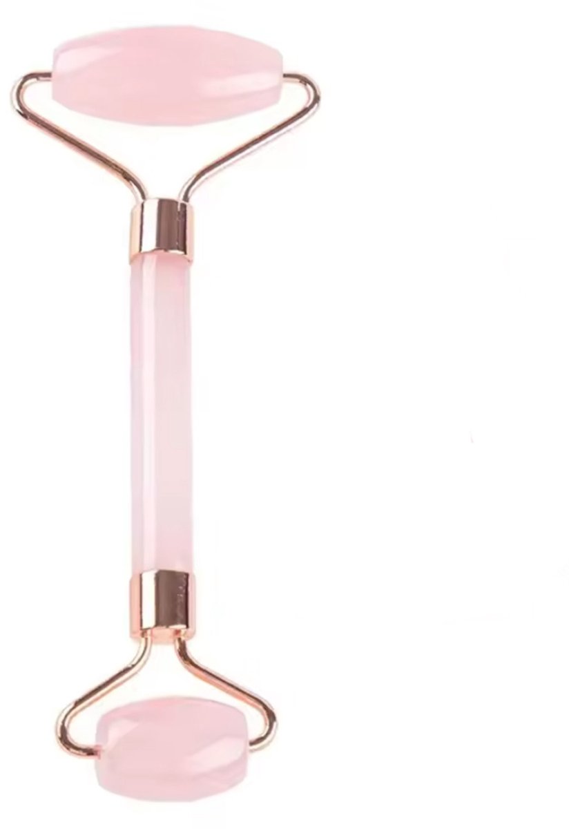 Roze Jade roller - Jade gezicht Roller - Gezichtsmassage roller - Betere Bloedcirculatie - Gezichtsmassage - Massagetools - Vochtafdrijvend - Ontspanning - Roze - CHPN