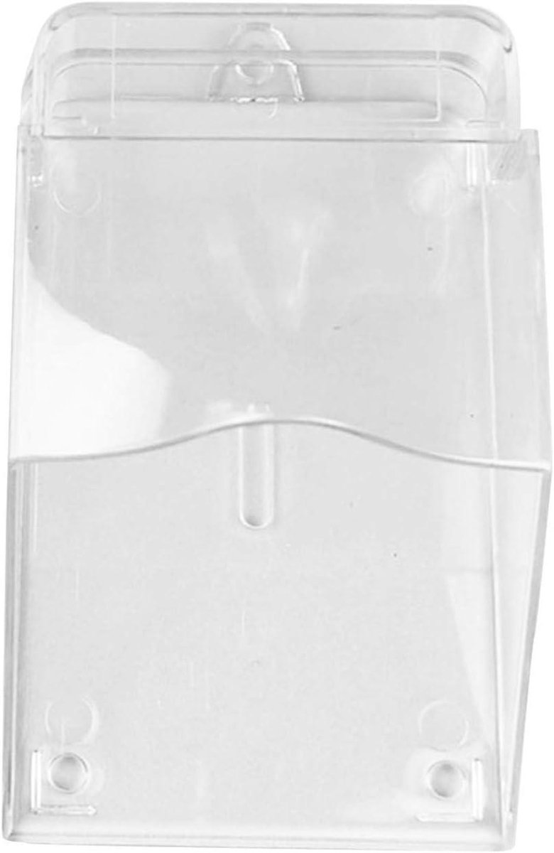 Deurbel Cover - Waterdichte Doos - Deurbel Beschermen - Transparant PC Materiaal - Universeel - Transparant