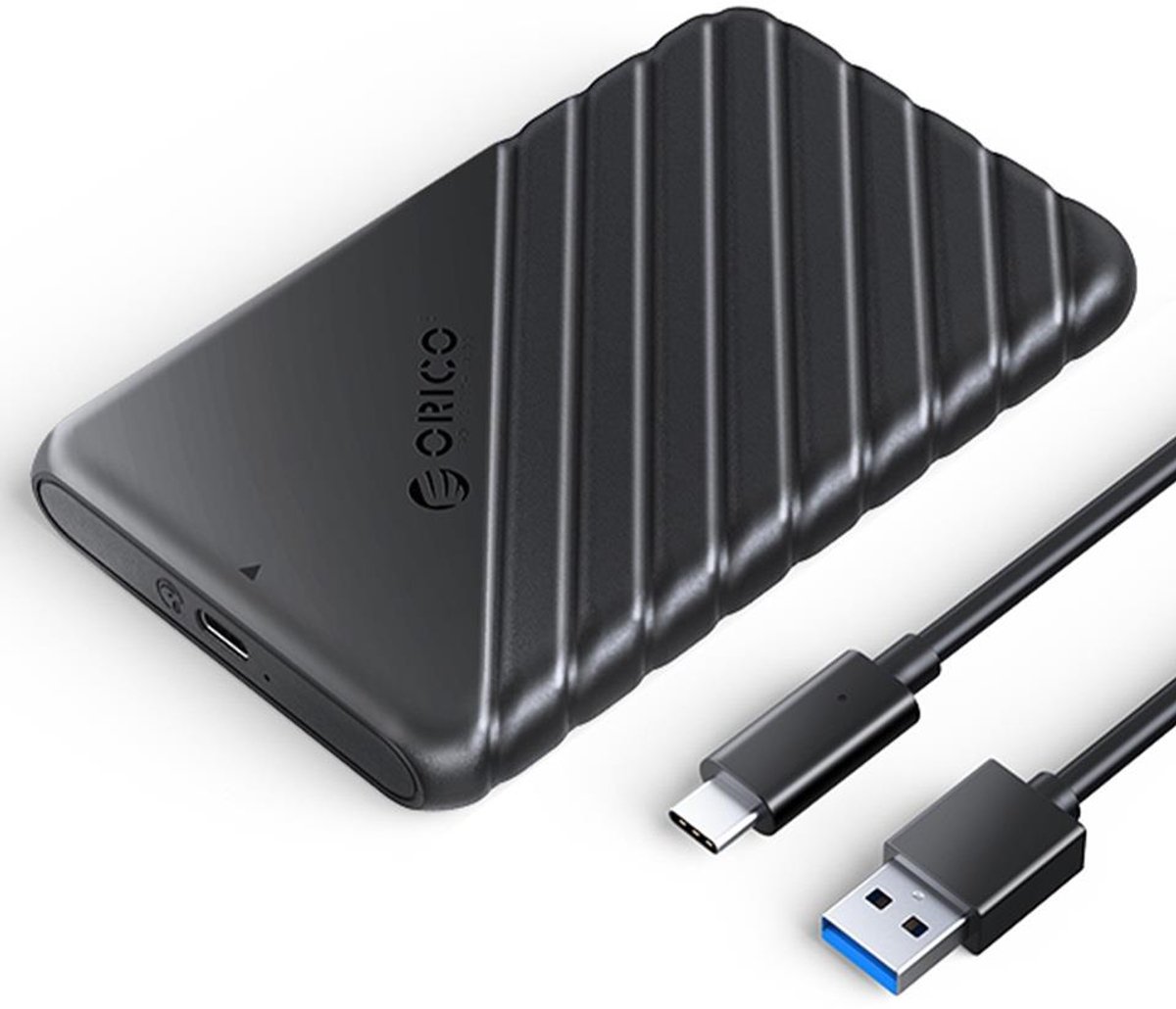 Orico Hdd-Behuizing Voor 2,5-Inch Sata Usb-C 3,1-Inch Laptops Pc Ps4