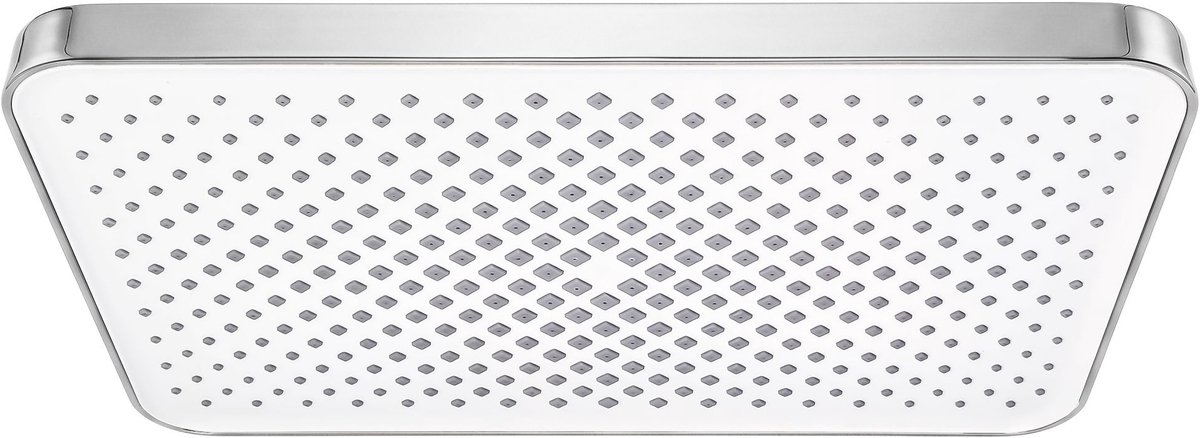 Rea - Rechthoekige Regendouche Js-032 Chrome - 21 x 38 x 2 cm