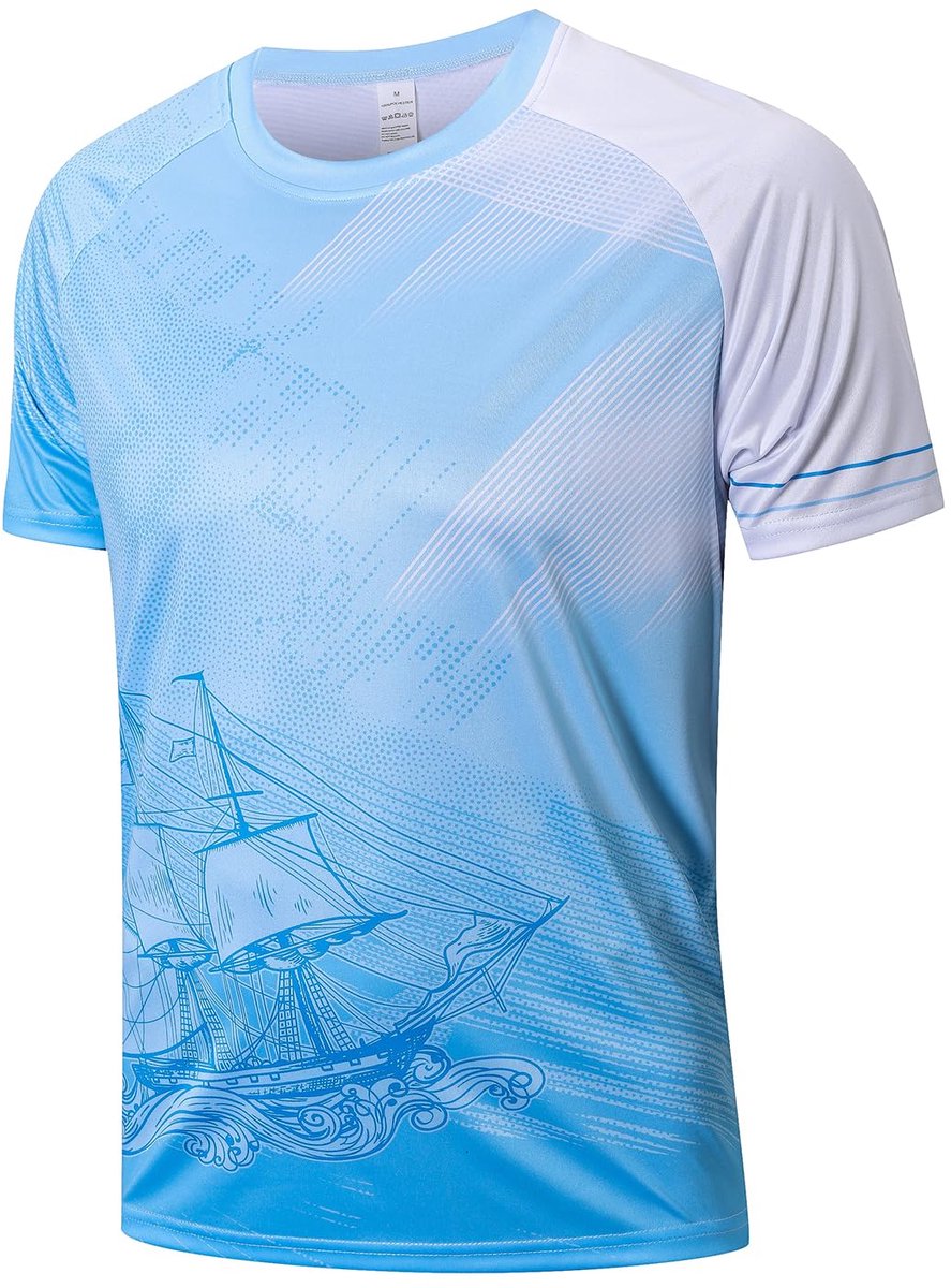 Rashguard UV-shirt voor heren, 1/3 stuks, watersurfshirt, UPF 50+, uv-bescherming, zwem-T-shirt, sneldrogend, ademend, zonwering voor outdoorsurfen, hardloopshirt
