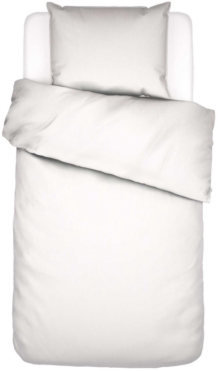 Essenza Minte Dekbedovertrek Wit - Eenpersoons – 140x200/220 cm