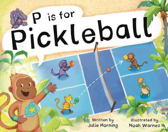 P is for Pickleball - cover
