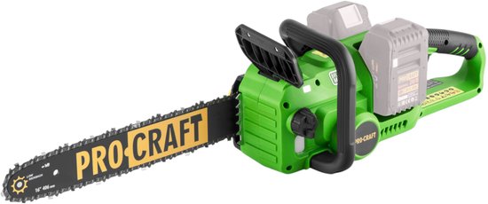 Procraft PCA42/2 accukettingzaag 40 V (2x 20 V) 406 mm borstelloos solo - zonder accu, zonder oplader van Procraft — afbeelding 5