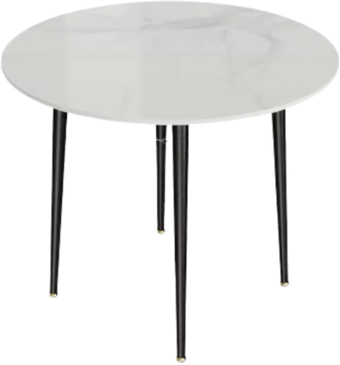 Eettafel 80 cm Marmer - Marmer, Eetkamertafel en 4 personen - Voor Eetkamer, Restaurant, Woonkamer en Kantoor