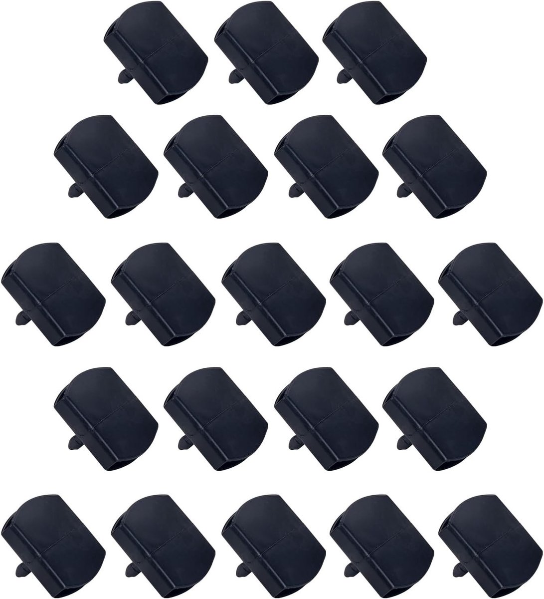 21-delige slatted frame caps voor bedlatten - Plastic bedlat houder, slats bescherming en vervanging
