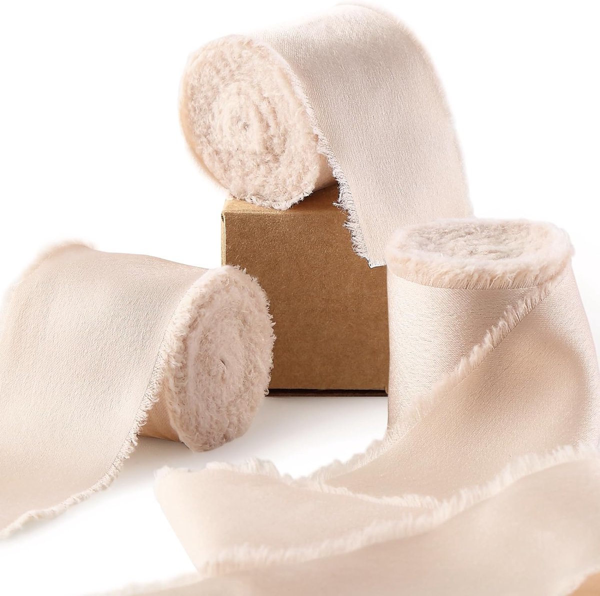 Linten voor Cadeauverpakkingen knutselen Bruiloft boeket Vakantie Kerstmis Verjaardag Decoratie Silk Satin Ribbon