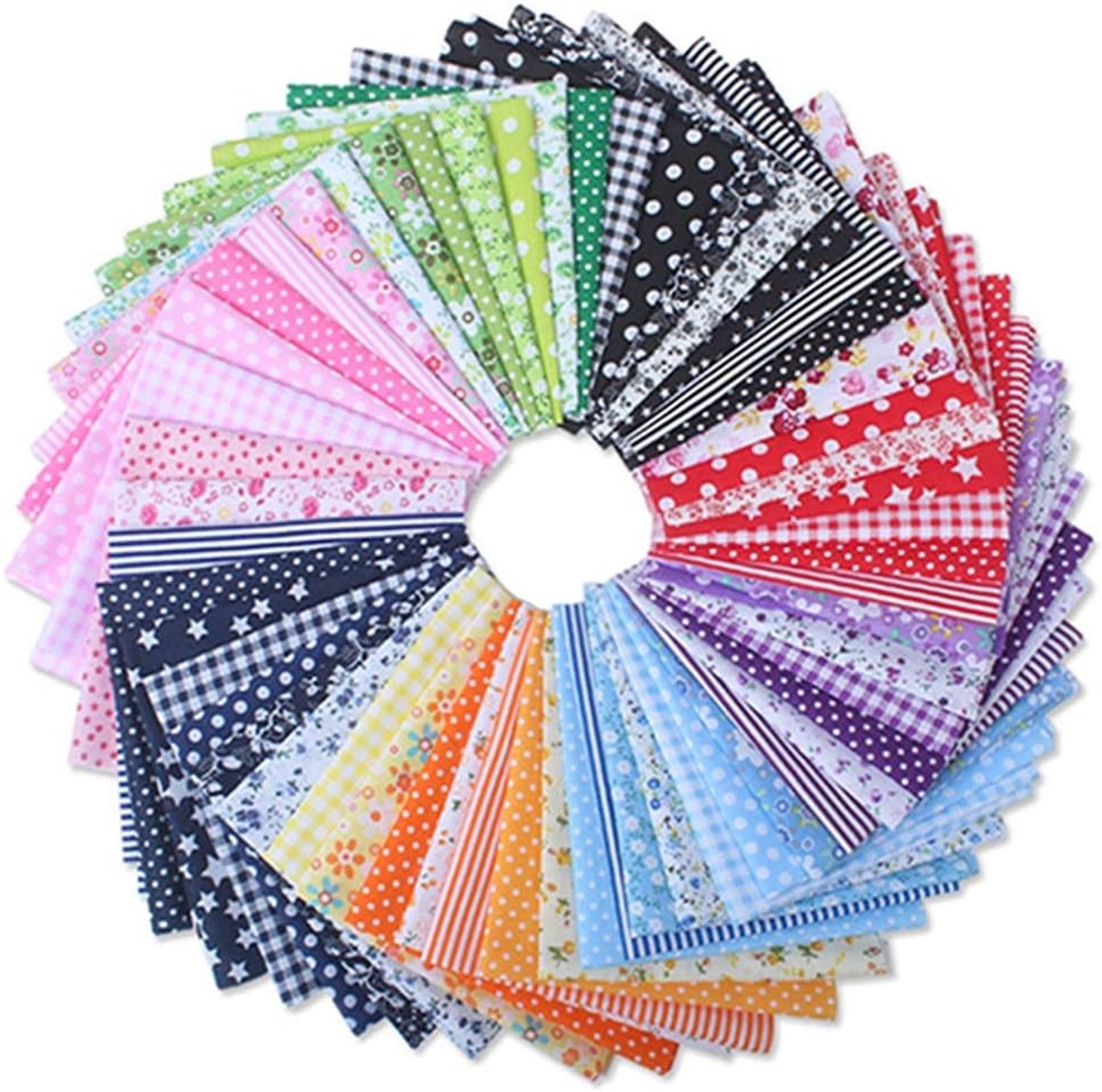 Stof patchwork stoffen stofpakketten voor kleding, beddengoed, gordijnen, tafelkleden enz. handgemaakt