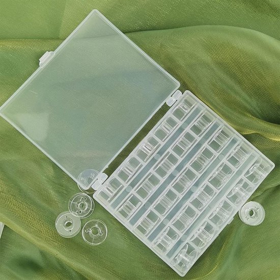 Spoelen, Lege Klossen Spoelen Plastic Opbergdoos, Machine Klossen Opbergdoos, Voor Thuis Naaien Accessoires Gereedschap — afbeelding 4