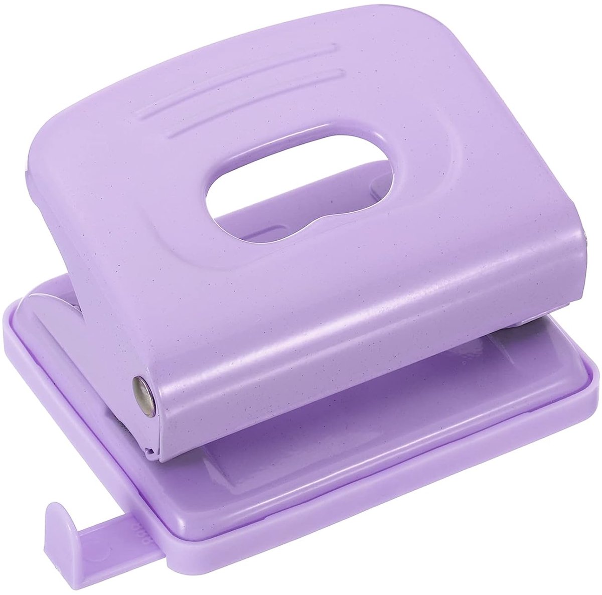 1/4 inch 2 papierperforator metalen perforator 8 vellen ponscapaciteit verstelbare gaten voor kantoor en huishoudelijke benodigdheden paars