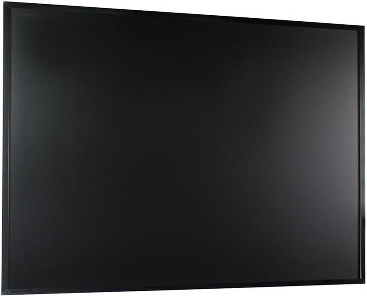 Magnetisch krijtbord - Zwart (90x120 cm)