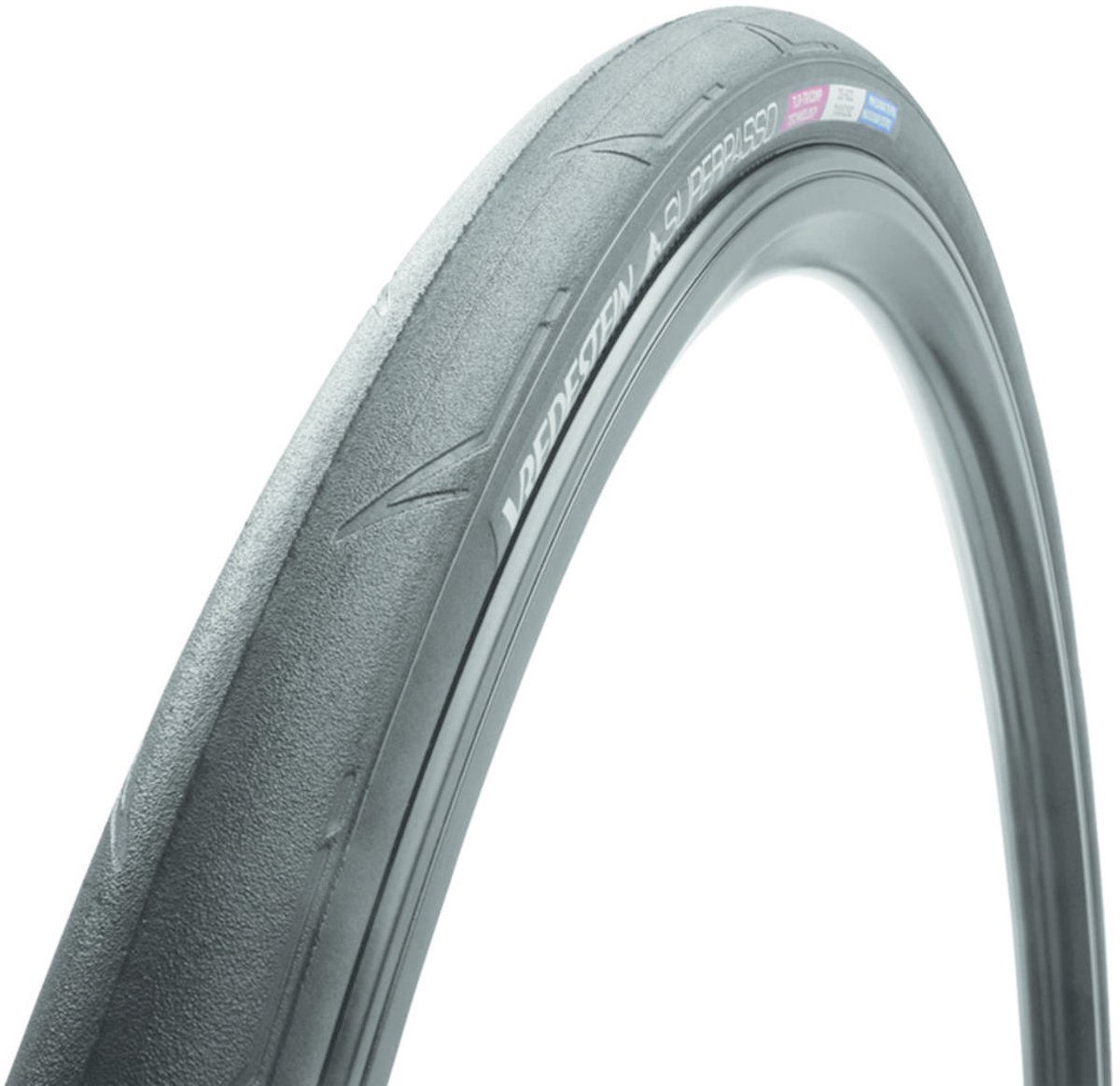 Vredestein Superpasso Racefiets Tubeless Ready Buitenband - Zwart | Tubeless Ready | 25mm