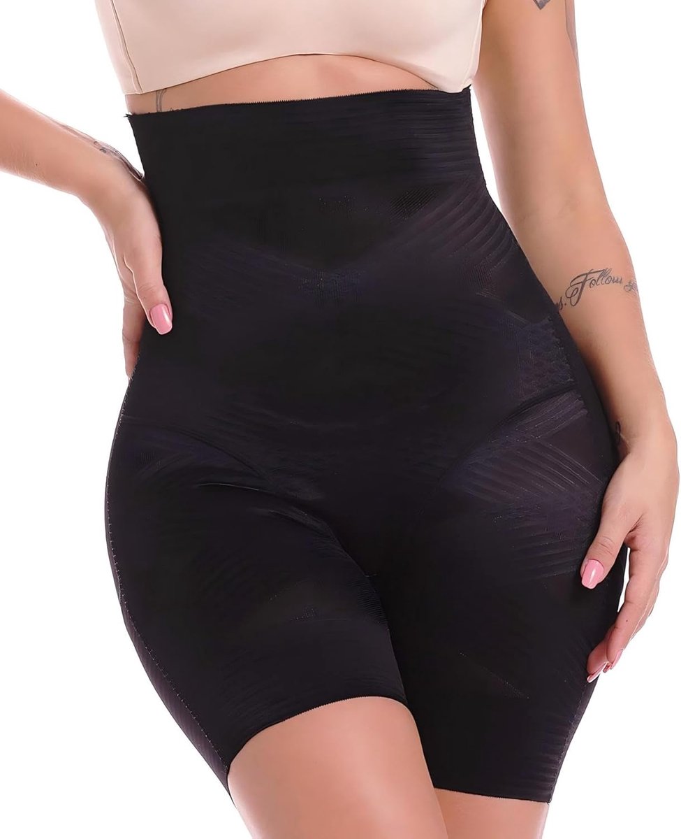 Vrouwen Shapewear Hoge Taille Buikcontrole Knickers Anti Chafing Shorts Naadloze Shaping Ondergoed Afslanken Slipje Onder Jurk Slips Dij Slankere Butt Lifter Panty Body Shaper