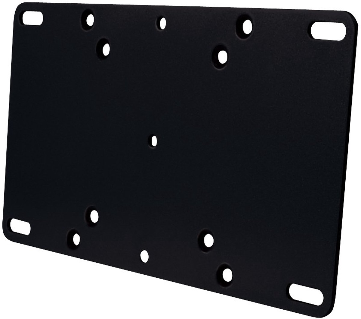 VESA-adapter VESA 75 en VESA 100 (beugel) naar VESA 200/100 (scherm) / zwart