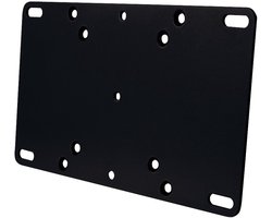 VESA-adapter VESA 75 en VESA 100 (beugel) naar VESA 200/100 (scherm) / zwart