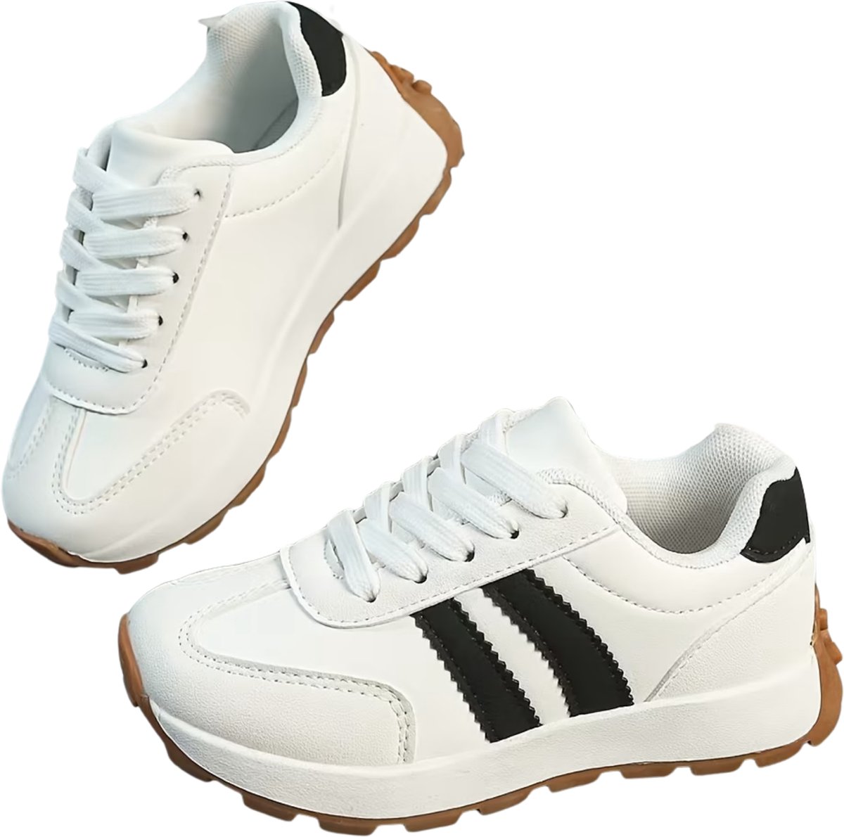 Currero Schoenen Meisjes Sneakers Comfortabel Wandelschoenen Casual Kinder Schoenen 28 Wit