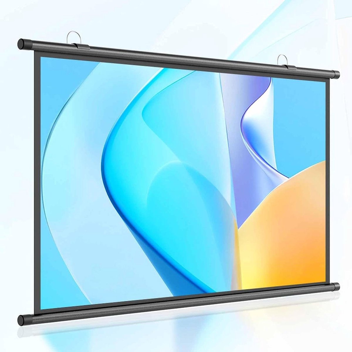 Projectiescherm - Beamerdoek - Thuisbioscoop Creëren - 4K Hoge Resolutie - 60 inch - Metaal