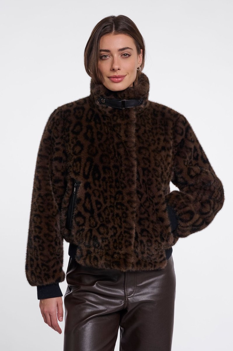 Rino & Pelle Jackets - Ambra jacket - Panterprint