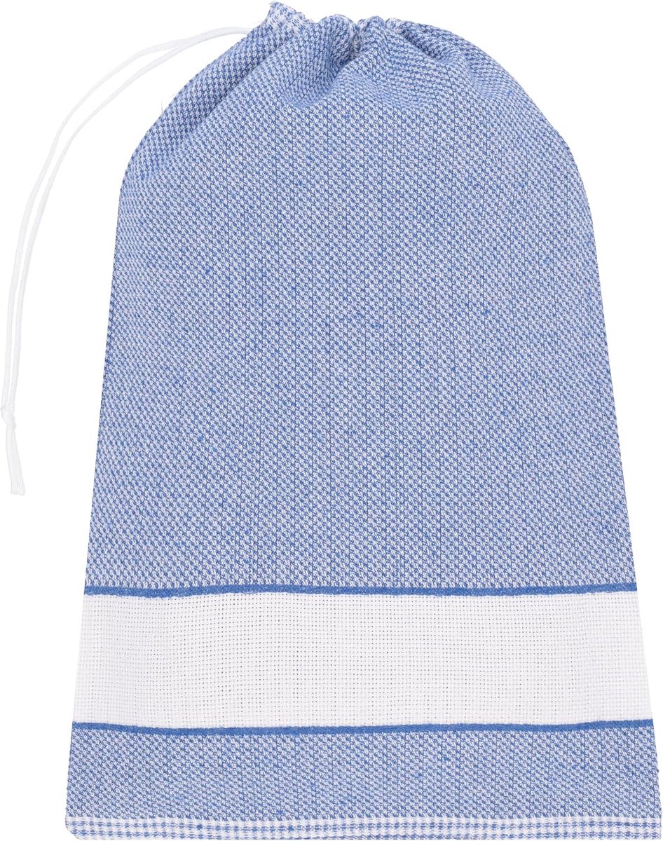 Kleuterschooltas om te borduren met Aida-stof van katoen (Blue Aida)