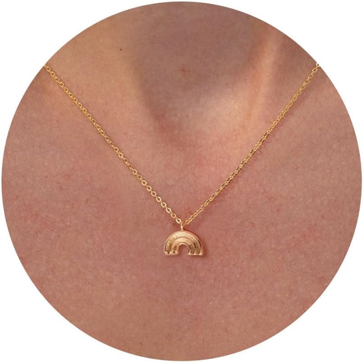 Gouden Kettingen voor Vrouwen - S925 Sterling Zilver Verguld Sierlijke Italiaanse Hoorn Ster van David Vlinder Zon Lotus Volleybal Honkbal Cowboylaarzen Ketting Sieraden Dagelijks voor Vrouwen