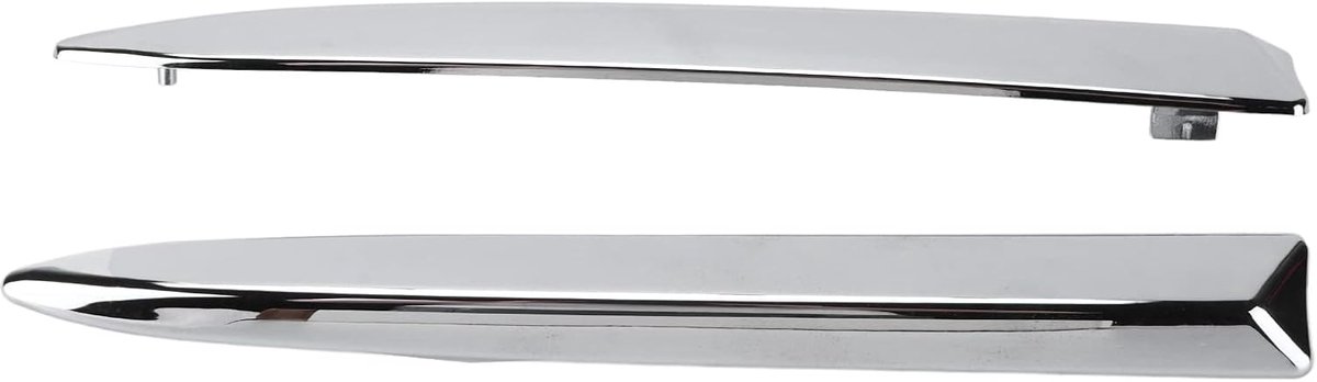 Exterieur Onderdelen, Auto Voorbumper Bovenste Molding Chrome Trim 735455041 Vervanging voor FIAT 500 2007-2015