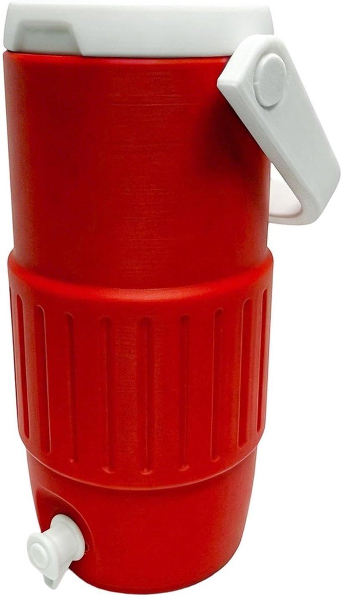 Blikjeshouder - Drinkkoeler - Buitenactiviteiten - 3D-geprint ontwerp - 12x88 cm - Enkel attribuut