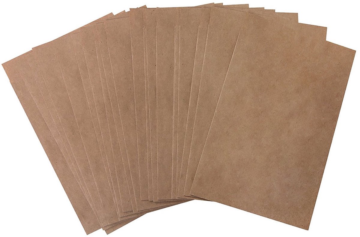 100 zakjes van kraftpapier, 8,5 x 13,2 cm, bruin, adventskalender, papieren zakjes, platte zakjes, natuurlijke verpakking, give-away, kleine zaadzakjes