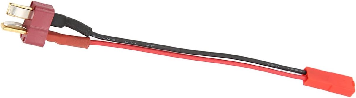 Adapter Kabel - Stroomomvormer - Hobby Modelbouw - Duurzame Koperen Connectoren - 13 cm Lengte - Zwart