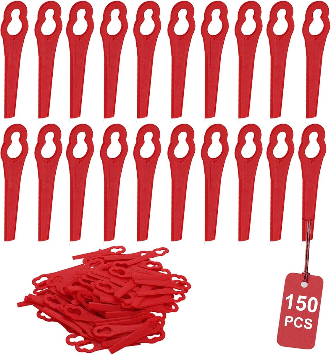 Messen grastrimmer messen kunststof verdikking taaiheid grasmaaier mes kunststof mes grastrimmer voor FRT18A FRT18A1 kunst 46155 FRT20A1 accessoires