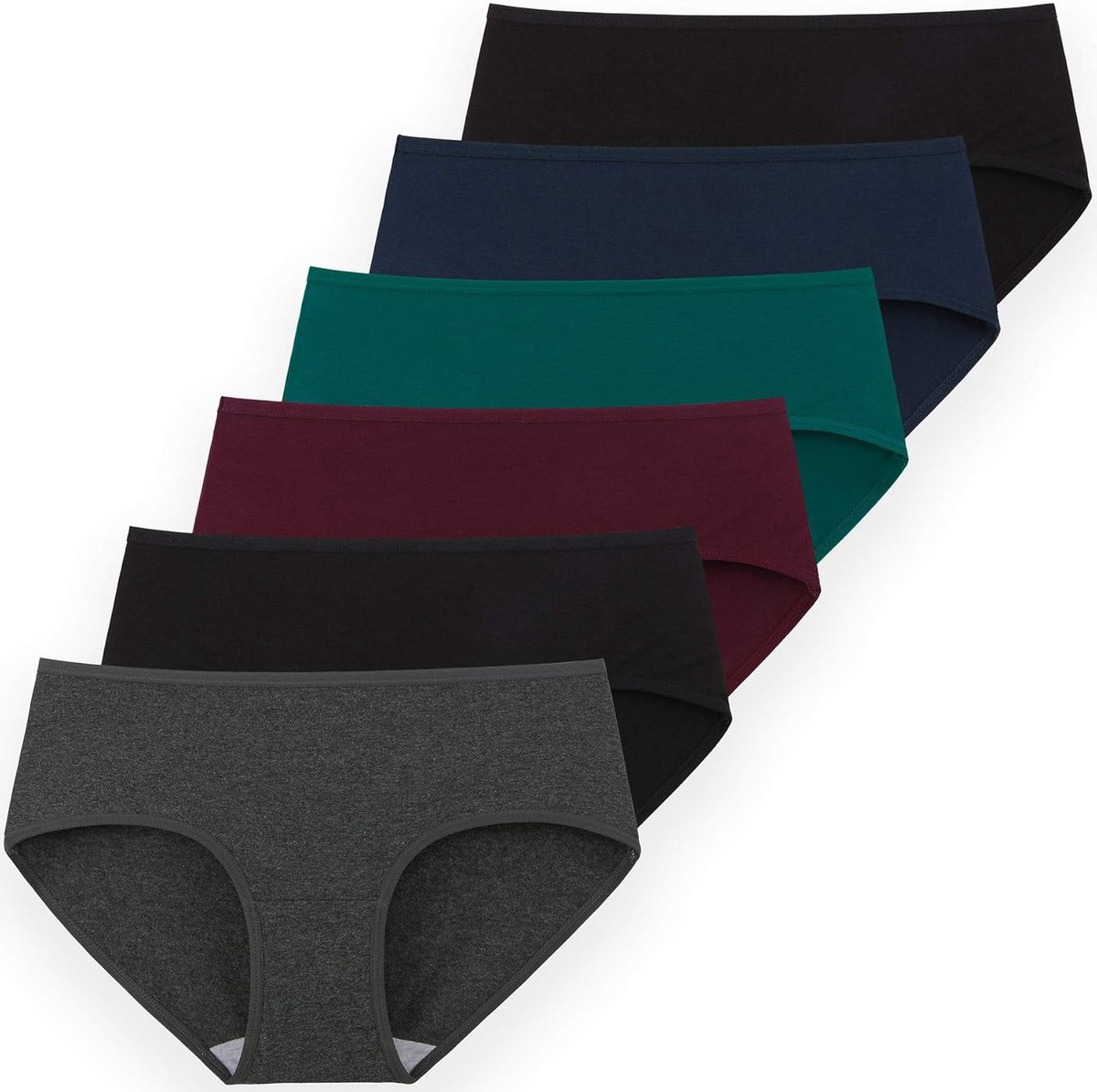 Onderbroeken dames ondergoed katoen taille slip zacht eenvoudige lage taille slipje 6-pack