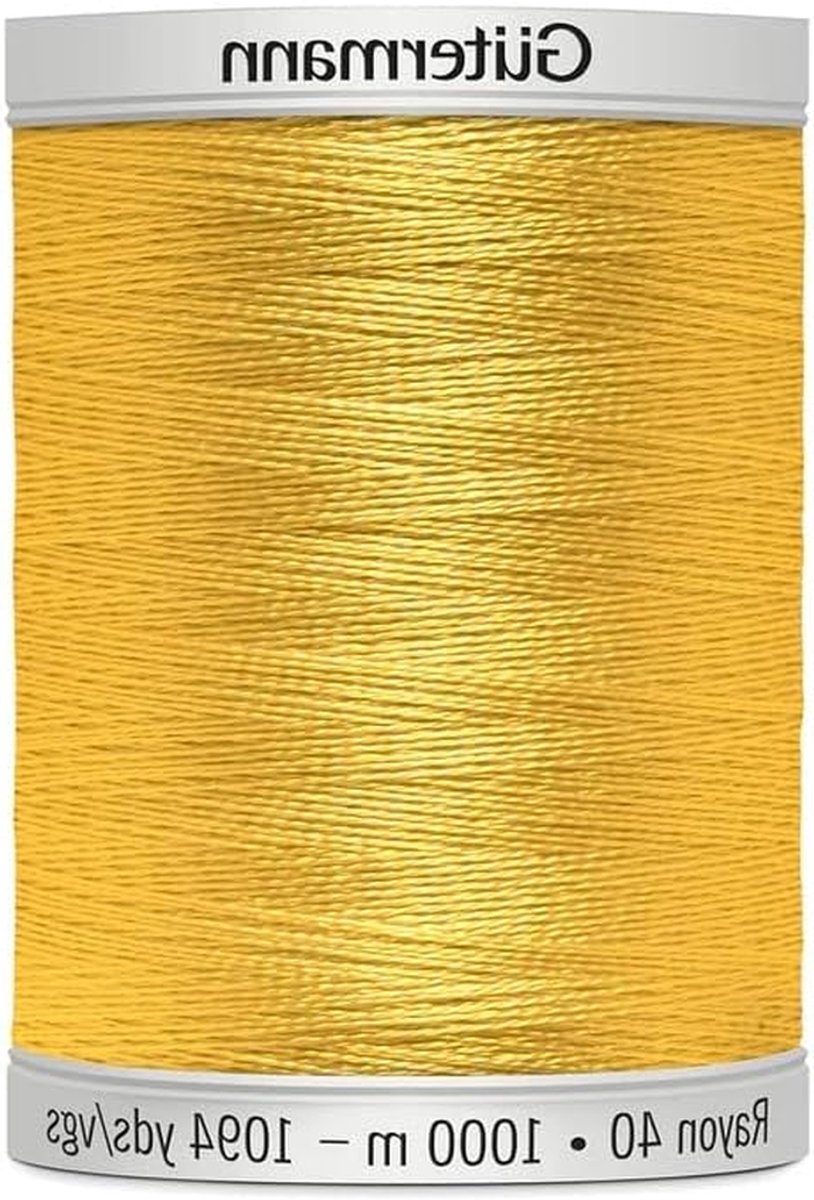 Borduurgaren Machine - Rayon Garen - Decoratief Borduren - Zijdeachtige Glans - 1000 meter - Helder Rood